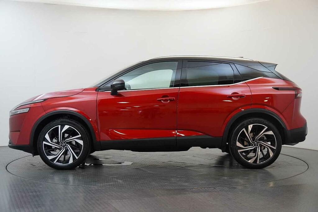 Nissan Qashqai 1.3 Dig-t Mh 158 Tekna X-tronic With Bose Au Red #5