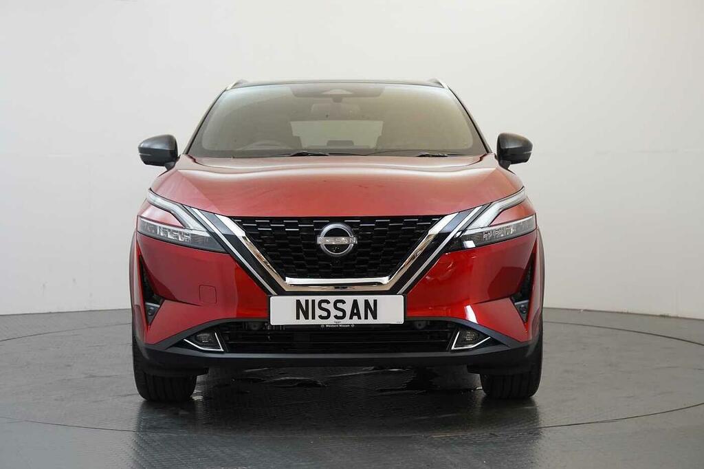 Nissan Qashqai 1.3 Dig-t Mh 158 Tekna X-tronic With Bose Au Red #4