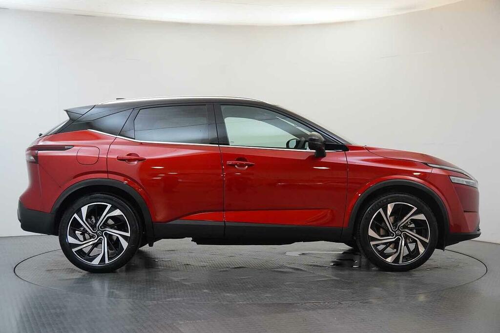Nissan Qashqai 1.3 Dig-t Mh 158 Tekna X-tronic With Bose Au Red #6