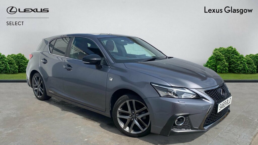Lexus CT 1.8 200H F Sport Hatchback Hybrid E-cvt Grey