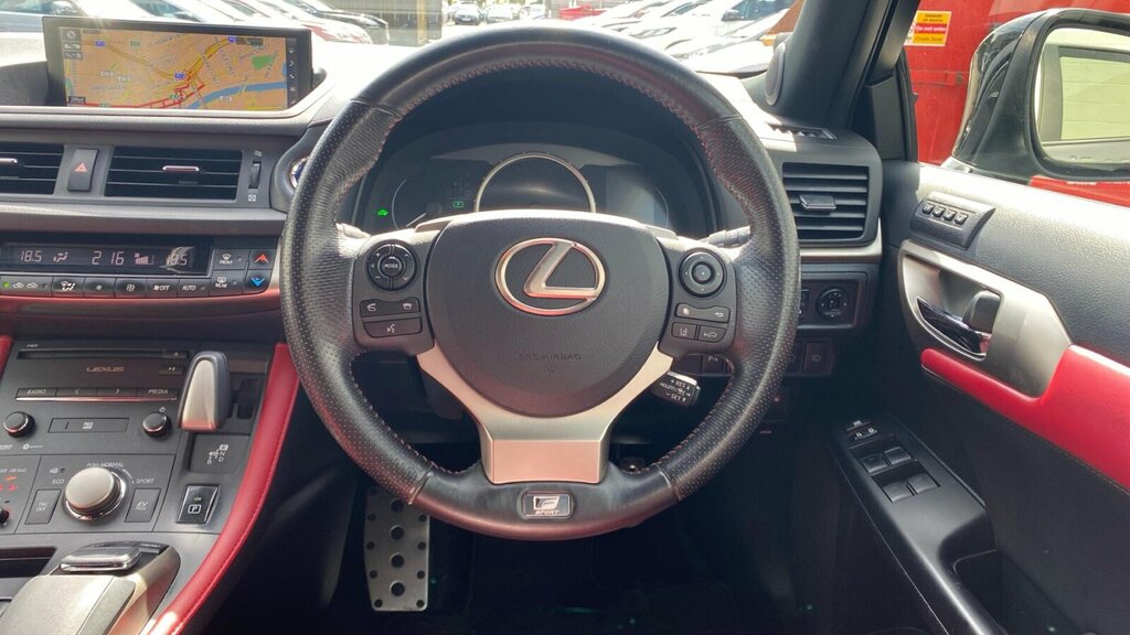 Lexus CT 1.8 200H F Sport Premier Premier Cvt Euro 6 Ss Orange #8