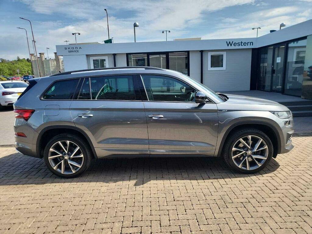 Skoda Kodiaq 2.0 Tsi 190 Sport Line 4X4 Dsg 7 Seat Grey #4
