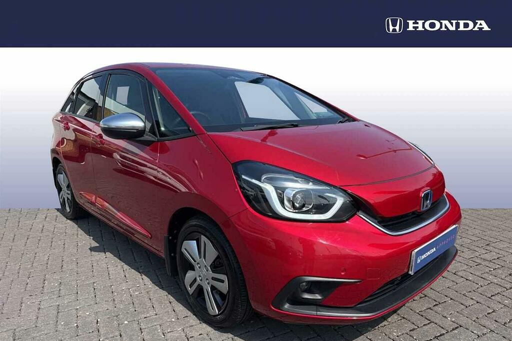 Honda Jazz 1.5 I-mmd Hybrid Ex Ecvt Red