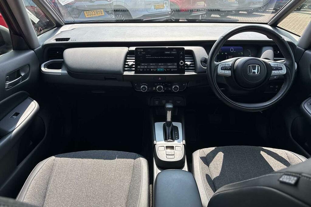 Honda Jazz 1.5 I-mmd Hybrid Ex Ecvt Red #4