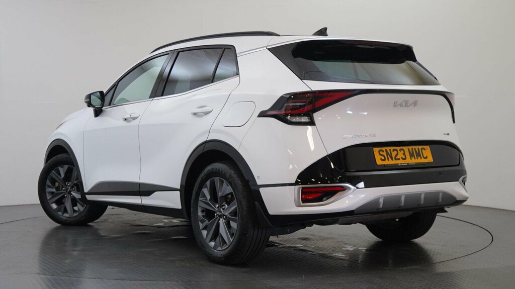 Kia Sportage 1.6 H T-gdi Gt-line S Awd Euro 6 Ss White #3