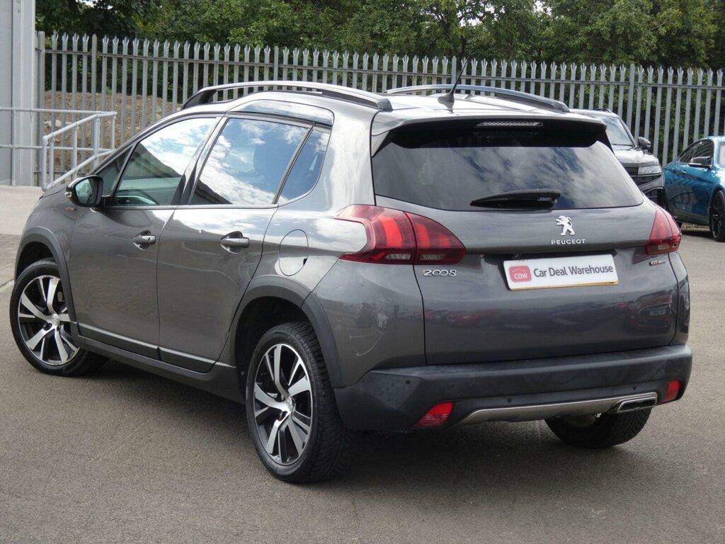 Peugeot 2008 1.2 Puretech Gt Line Eat Euro 6 Ss Grey #6