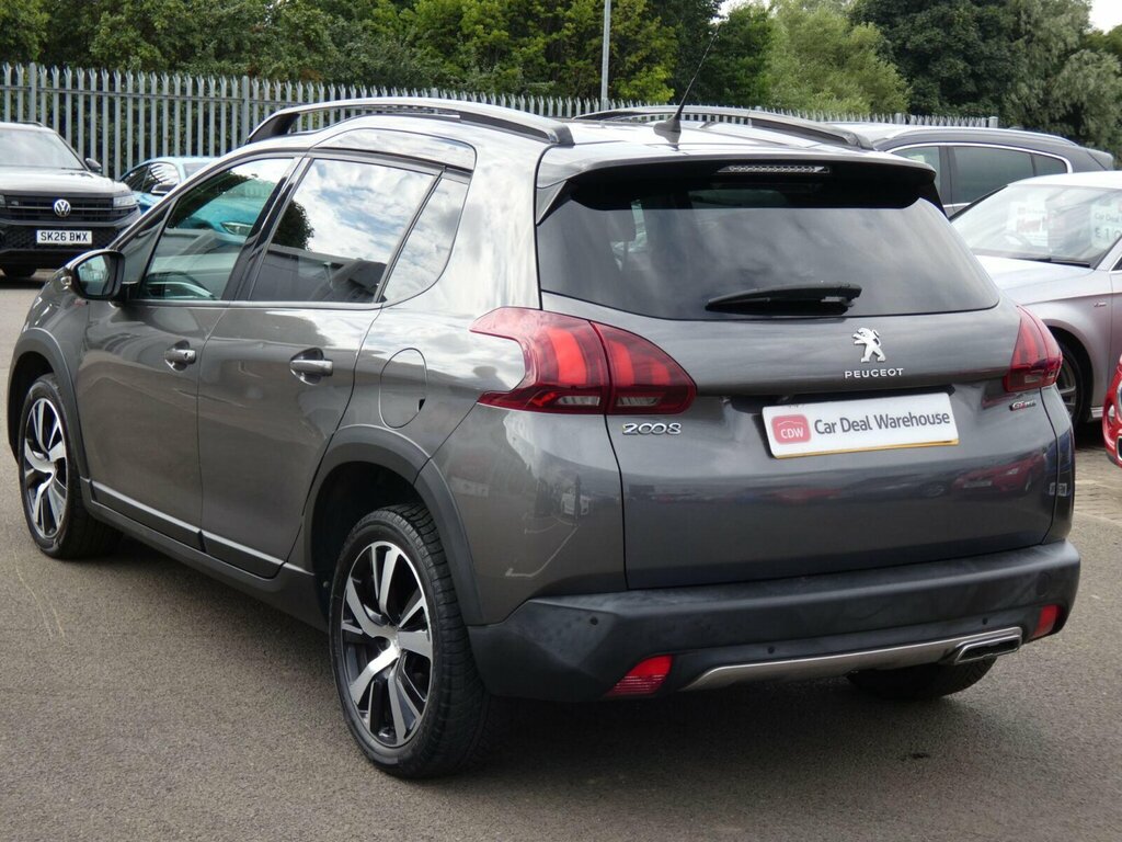 Peugeot 2008 1.2 Puretech Gt Line Eat Euro 6 Ss Grey #5