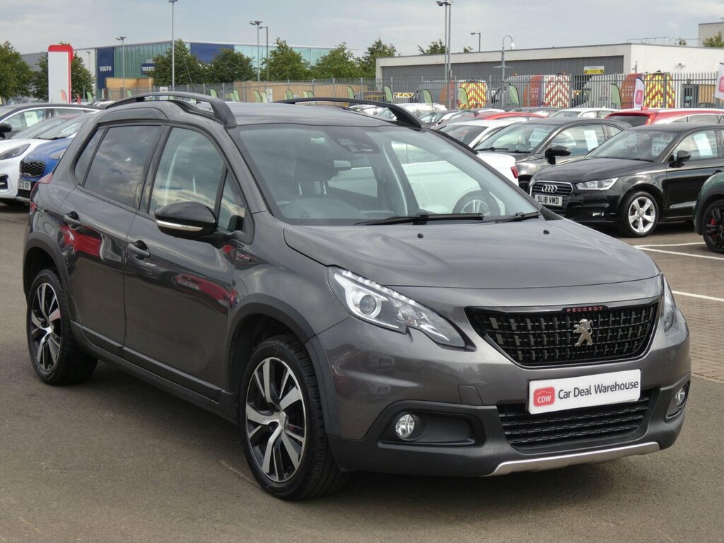 Peugeot 2008 1.2 Puretech Gt Line Eat Euro 6 Ss Grey #2