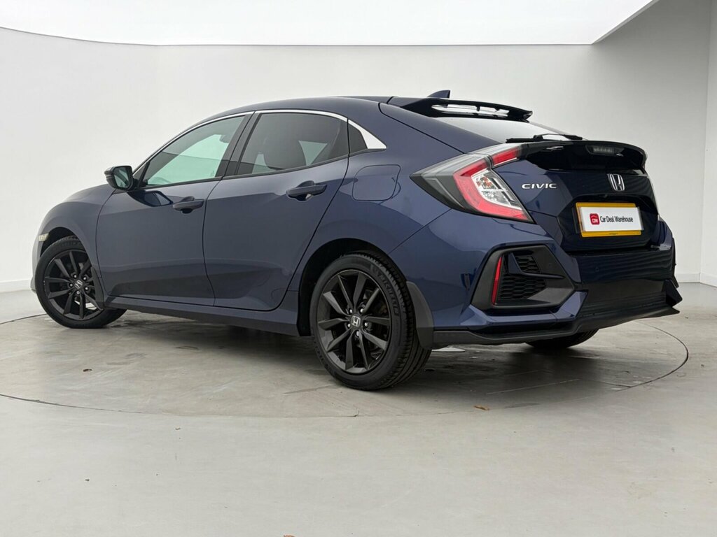 Honda Civic 1.0 Vtec Turbo Sr Euro 6 Ss Blue #3