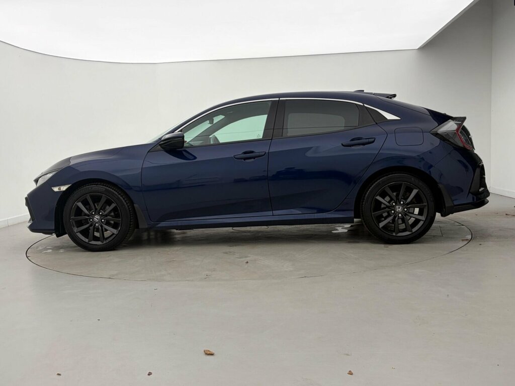 Honda Civic 1.0 Vtec Turbo Sr Euro 6 Ss Blue #4
