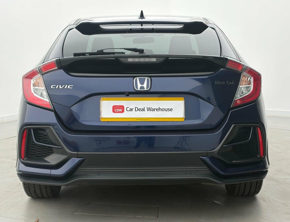 Honda Civic 1.0 Vtec Turbo Sr Euro 6 Ss Blue #5