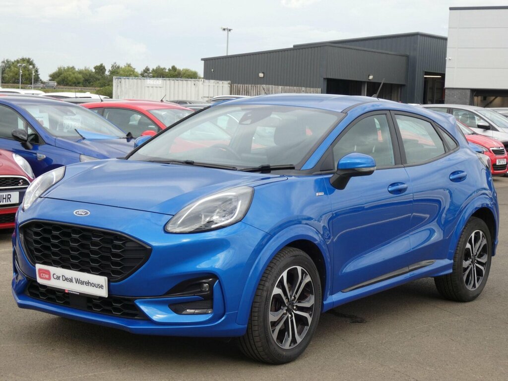 Ford Puma 1.0T Ecoboost Mhev St-line Euro 6 Ss Blue #4
