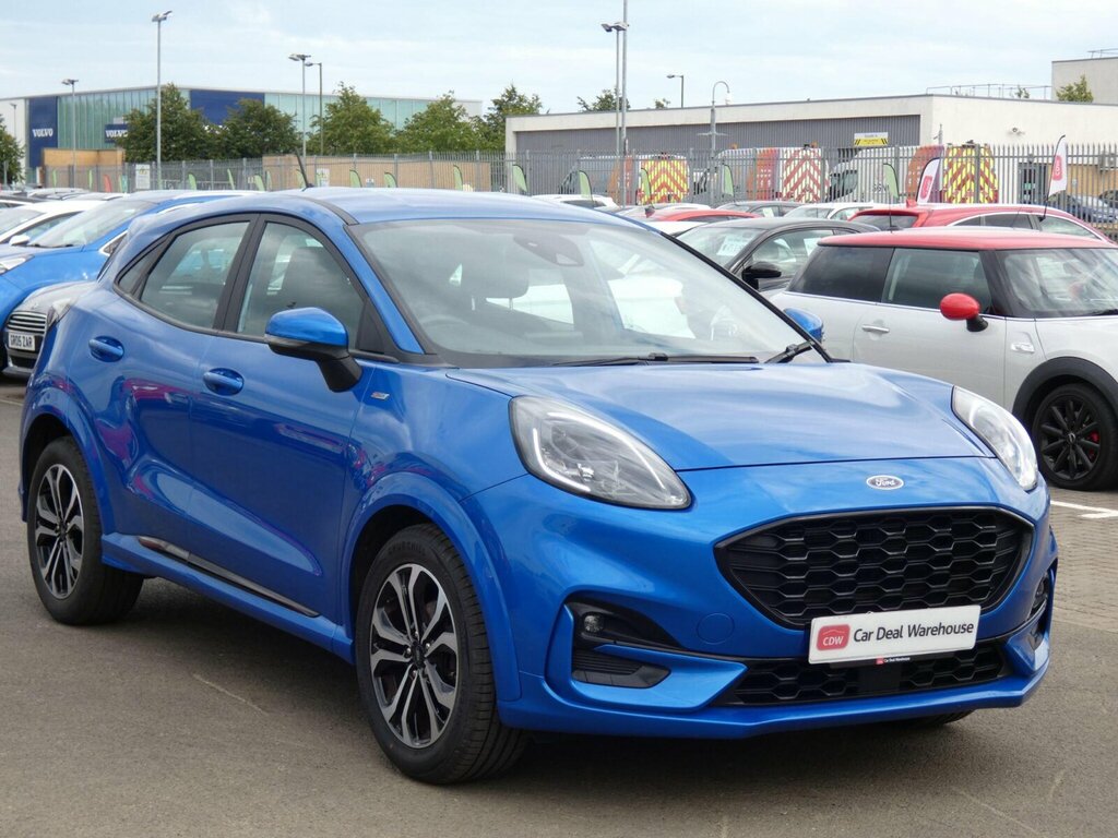 Ford Puma 1.0T Ecoboost Mhev St-line Euro 6 Ss Blue #2