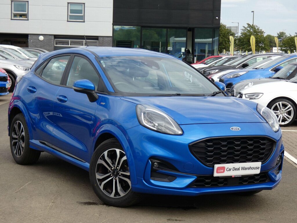Ford Puma 1.0T Ecoboost Mhev St-line Euro 6 Ss Blue
