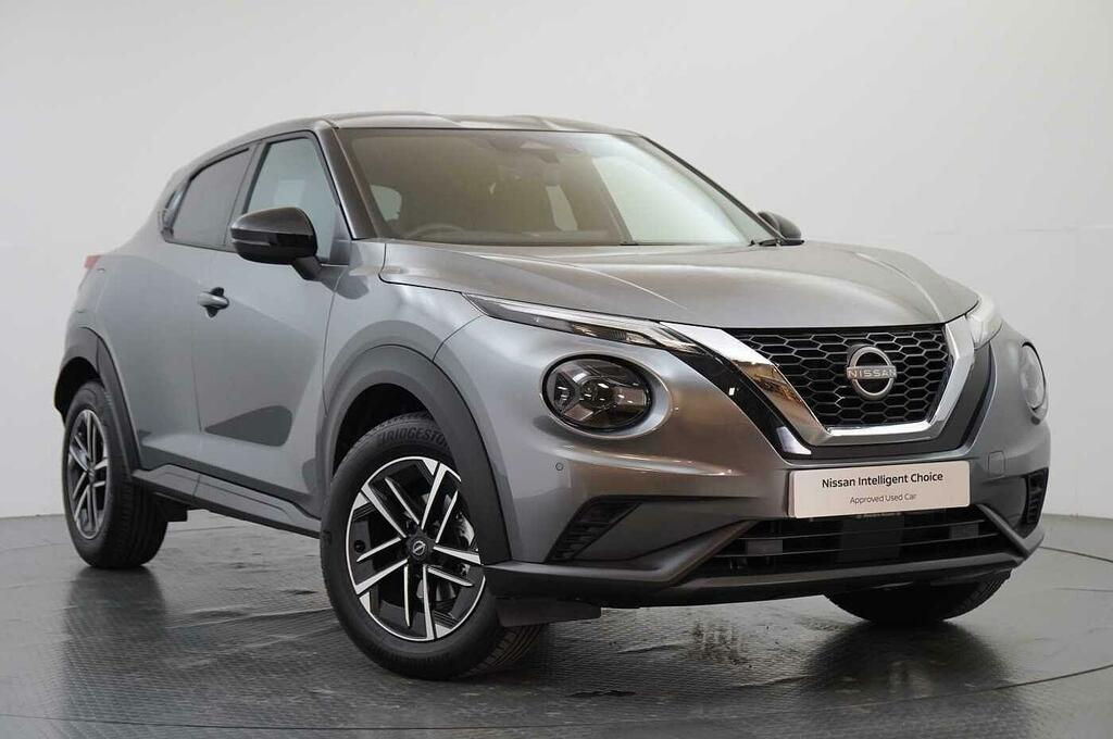 Nissan Juke 1.0 Dig-t 114 N-connecta With Sat Nav And Rear Vie Grey