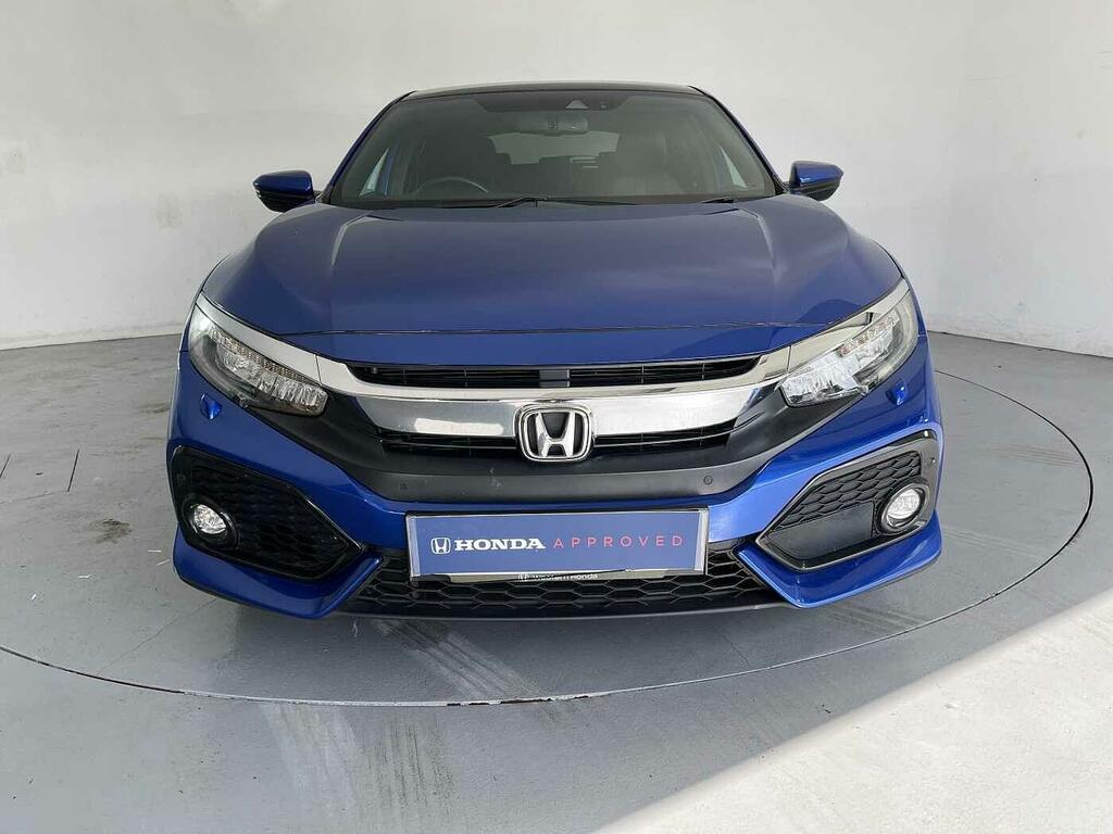 Honda Civic 1.5 Vtec Turbo Prestige Cvt Blue #6