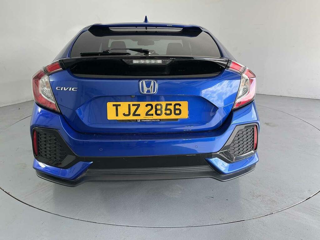 Honda Civic Civic 1.0 Vtec Turbo 126 Sport Line Cvt White #7