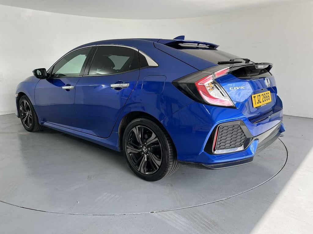 Honda Civic 1.5 Vtec Turbo Prestige Cvt Blue #3