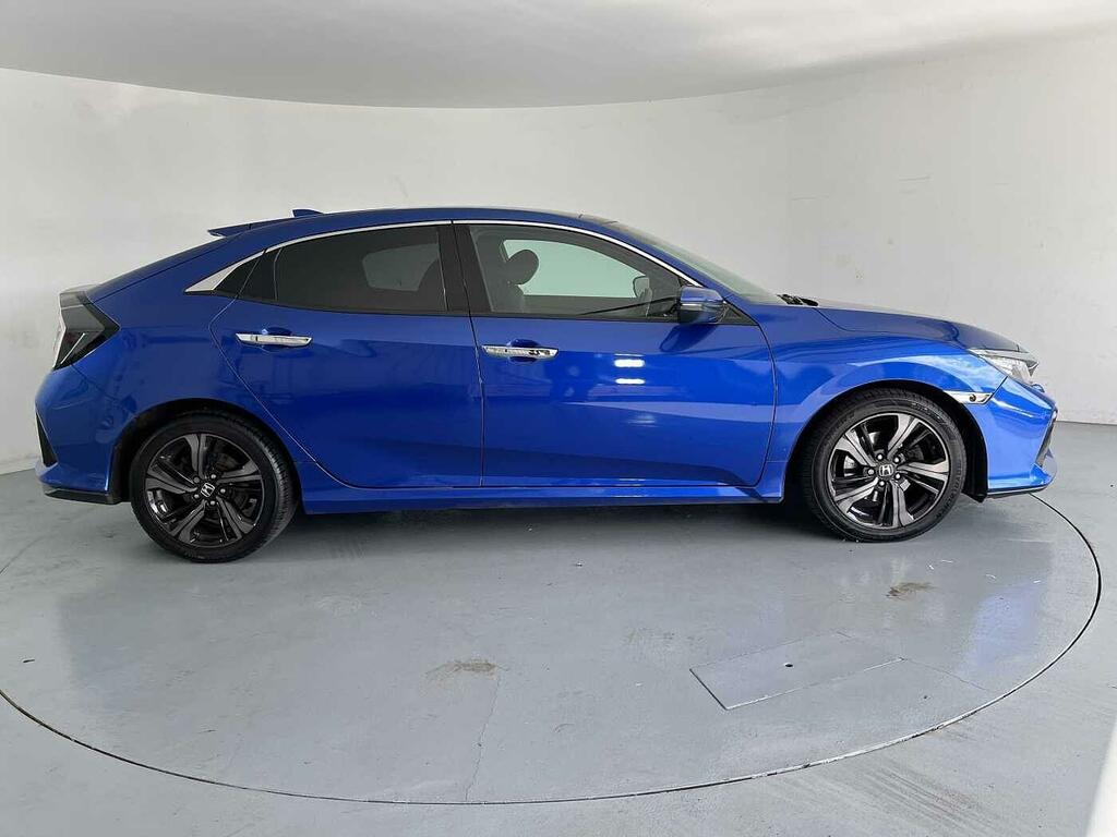Honda Civic 1.5 Vtec Turbo Prestige Cvt Blue #5