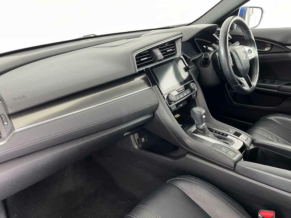 Honda Civic 1.5 Vtec Turbo Prestige Cvt Blue #2