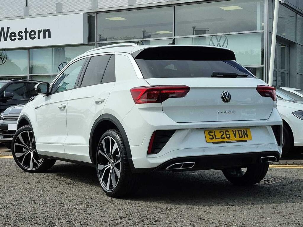 Volkswagen T-Roc R-line 1.5 Tsi 150Ps 6-Speed White #3