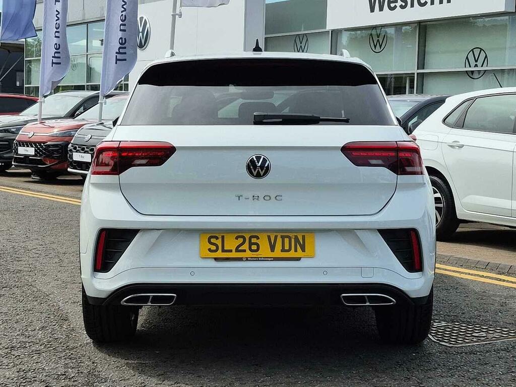 Volkswagen T-Roc Volkswagen T-roc Hatchback 1.5 Etsi 150 Life D White #11