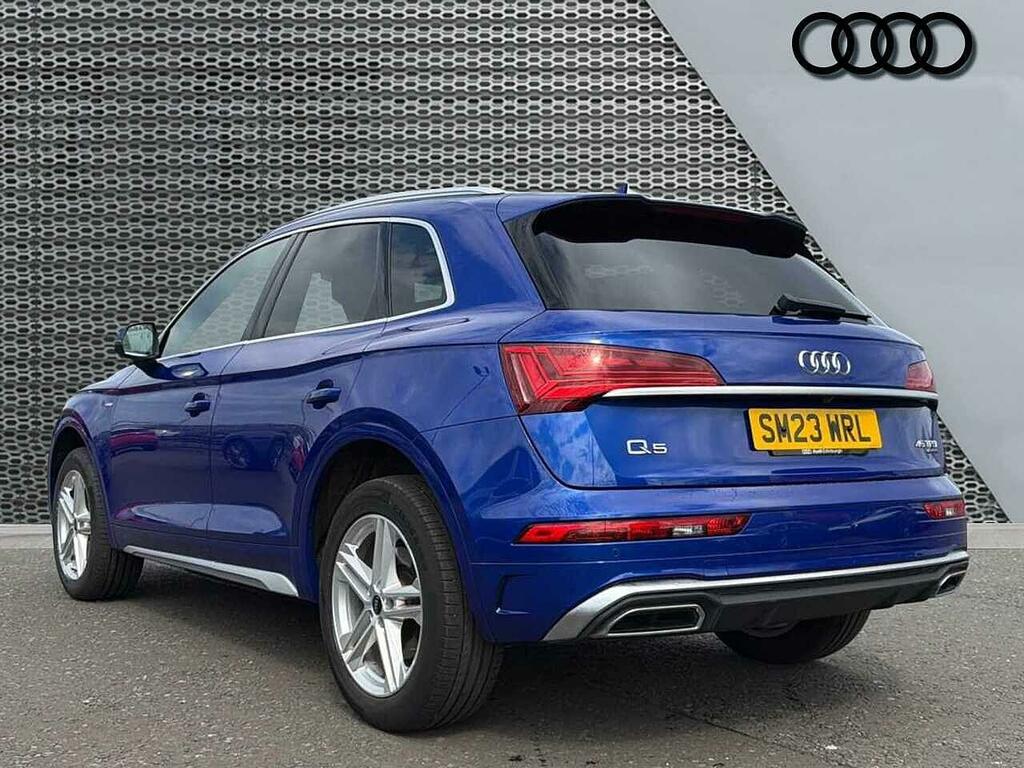Audi Q5 S Line 45 Tfsi Quattro 265 Ps S Tronic Blue #3