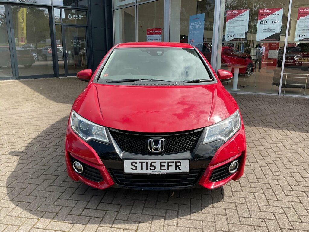 Honda Civic 1.6 I-dtec Se Plus Navi Euro 5 Ss Red #2
