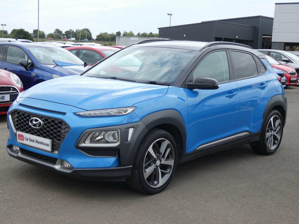 Hyundai Kona 1.0 T-gdi Blue Drive Premium Se Euro 6 Ss Blue #4