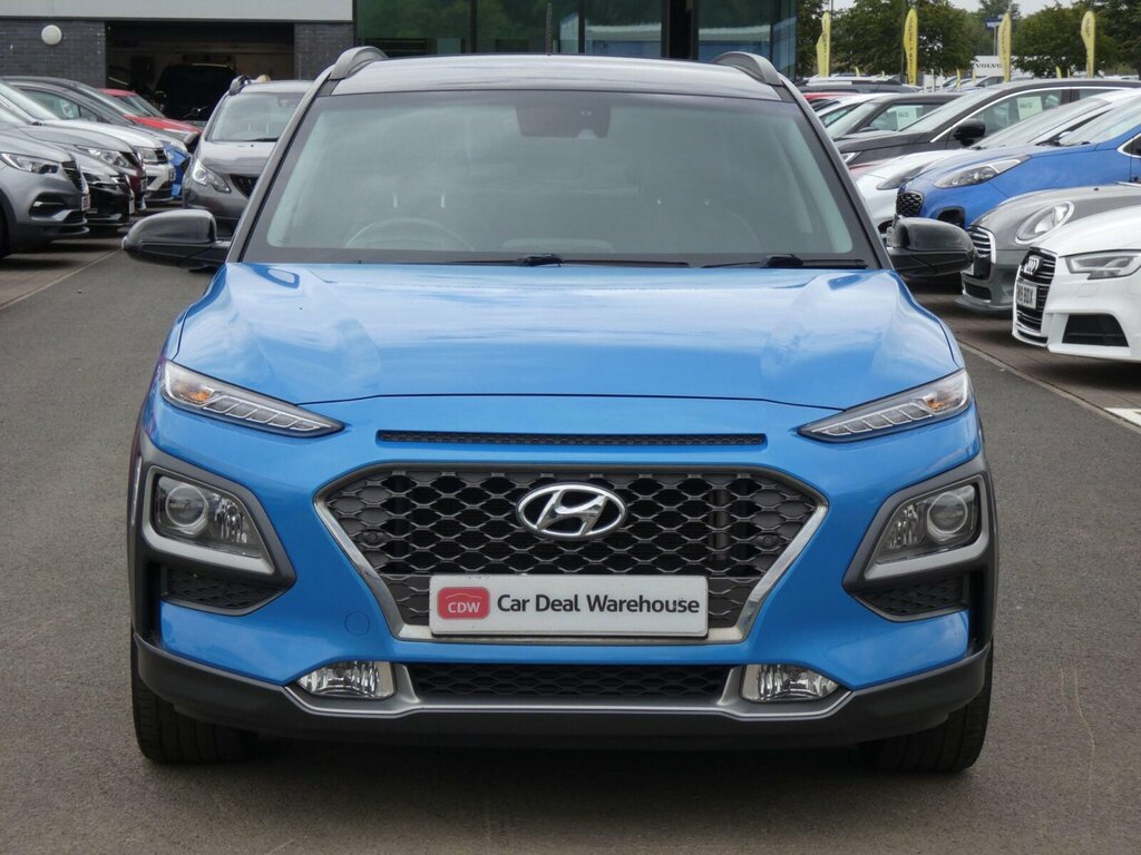 Hyundai Kona 1.0 T-gdi Blue Drive Premium Se Euro 6 Ss Blue #3