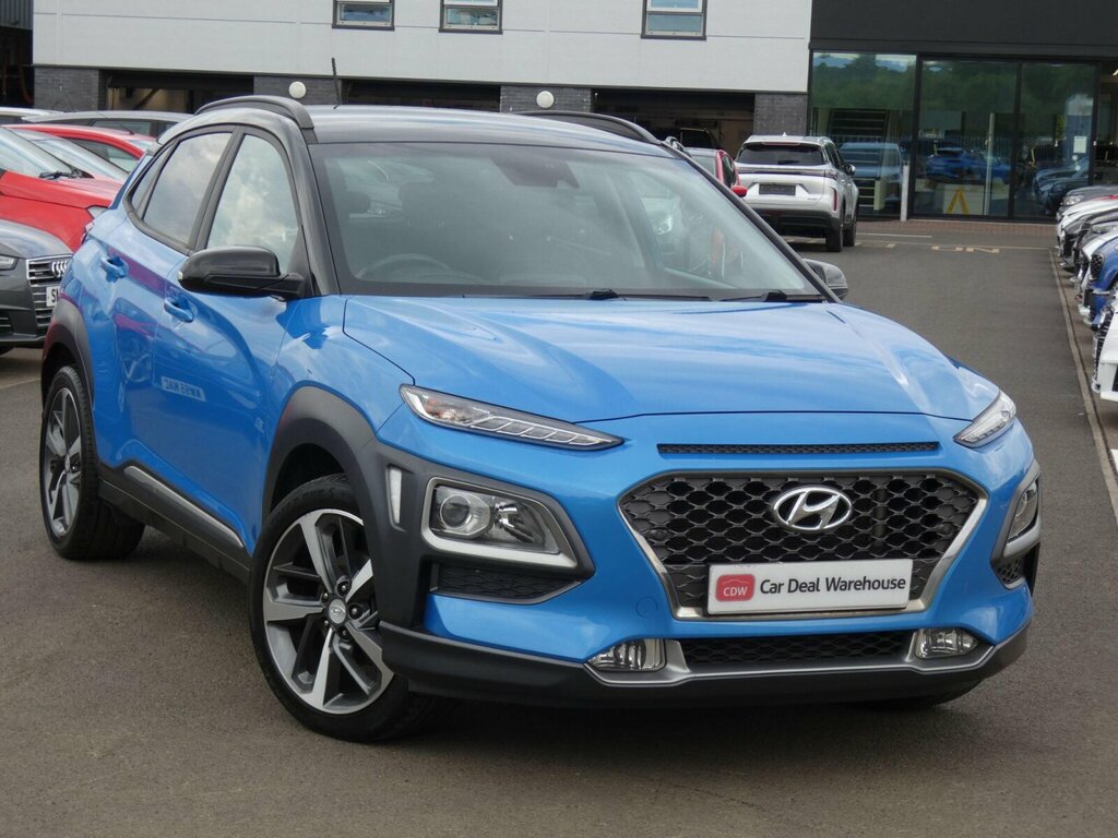 Hyundai Kona 1.0 T-gdi Blue Drive Premium Se Euro 6 Ss Blue