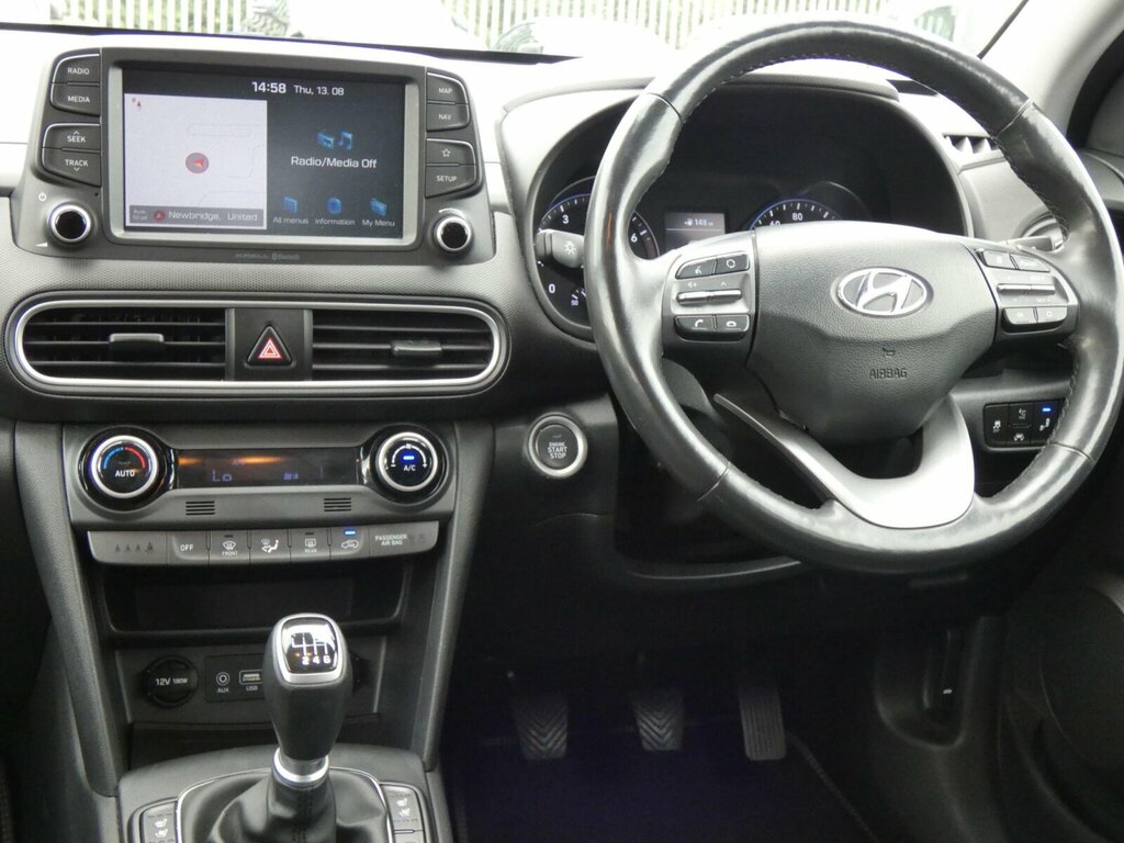 Hyundai Kona 1.0 T-gdi Blue Drive Se Euro 6 Ss Red #11