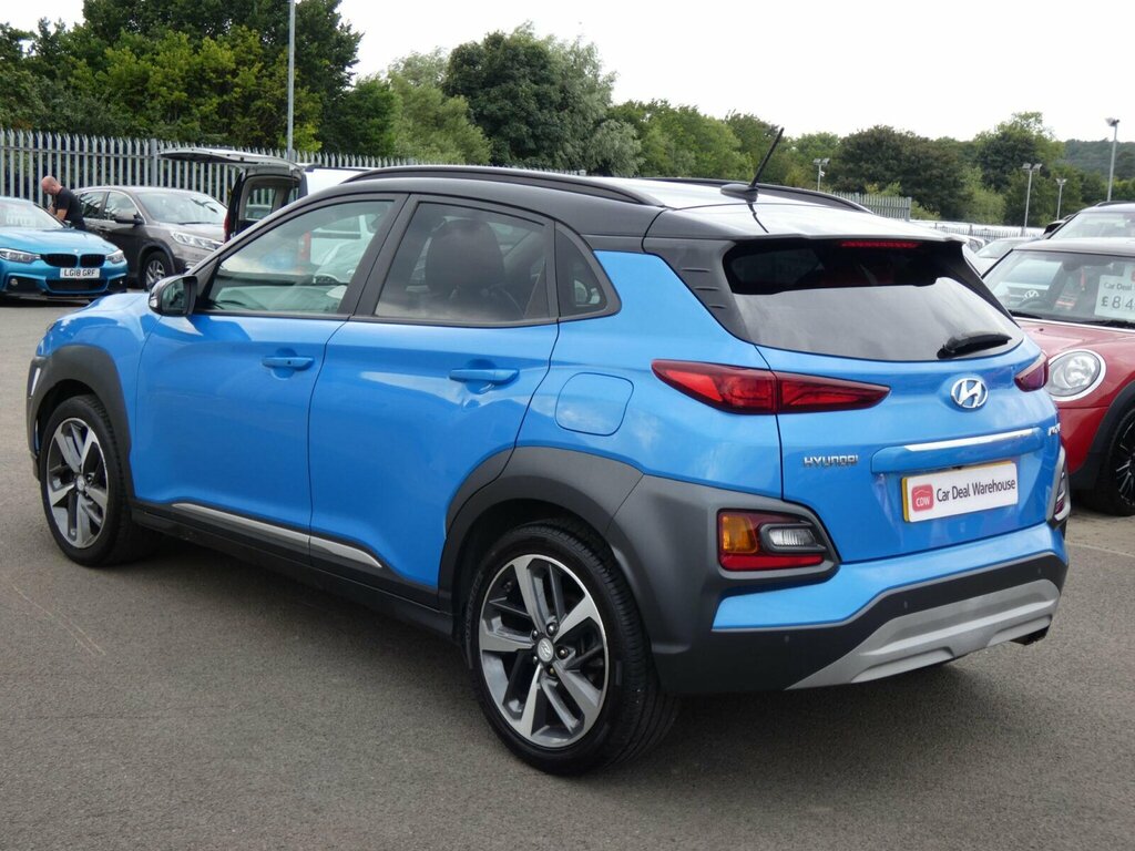Hyundai Kona 1.0 T-gdi Blue Drive Premium Se Euro 6 Ss Blue #5