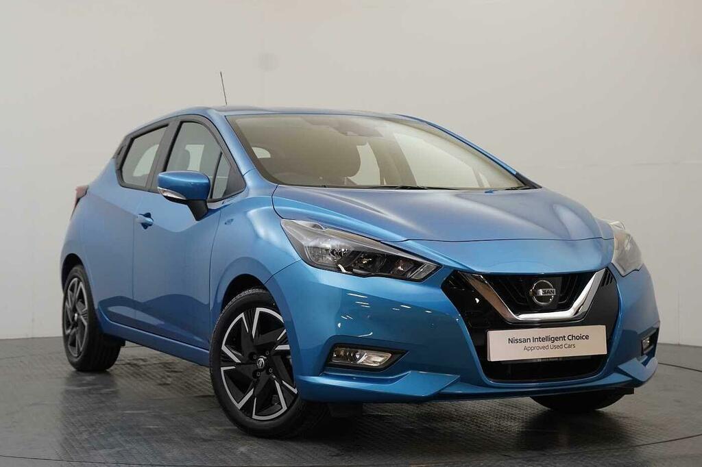 Nissan Micra 1.0 Ig-t 92 Acenta With Convenience Pack And Acces Blue