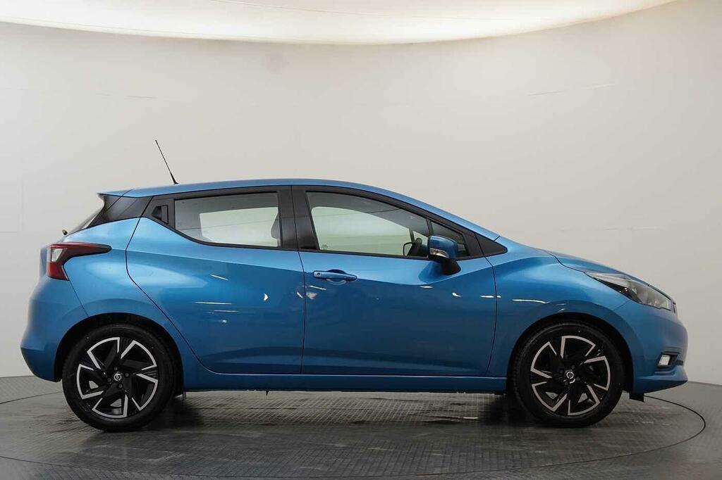 Nissan Micra 1.0 Ig-t 92 Acenta With Convenience Pack And Acces Blue #6