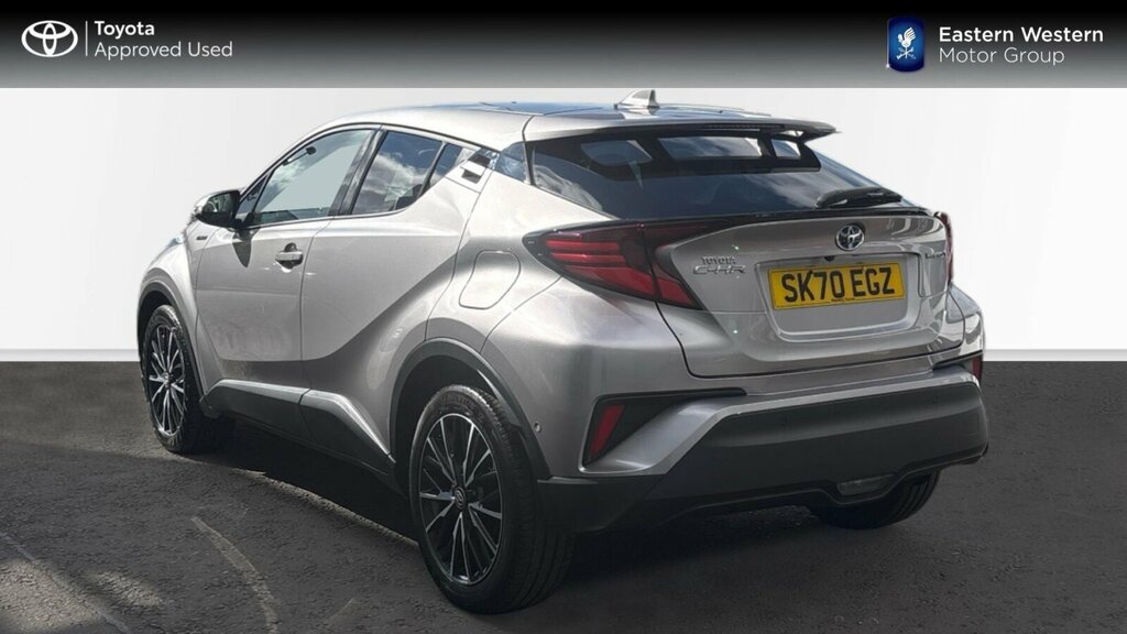 Toyota C-Hr 1.8 Vvt-h Excel Cvt Euro 6 Ss Silver #4