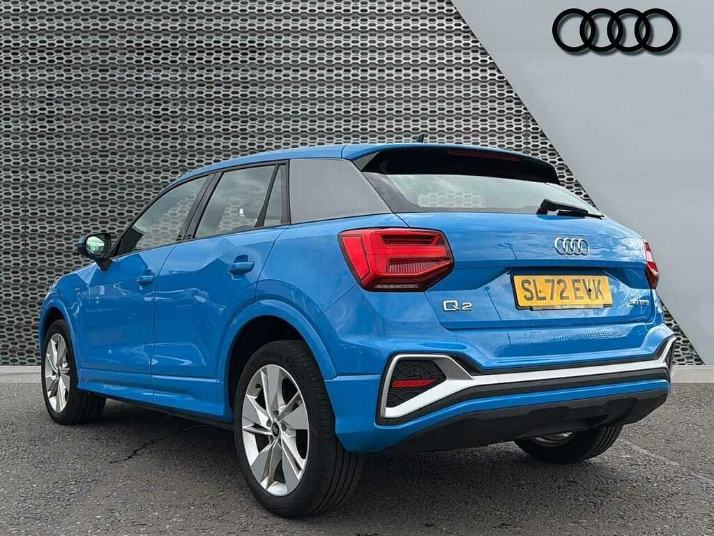 Audi Q2 S Line 30 Tfsi 110 Ps 6-Speed Blue #3