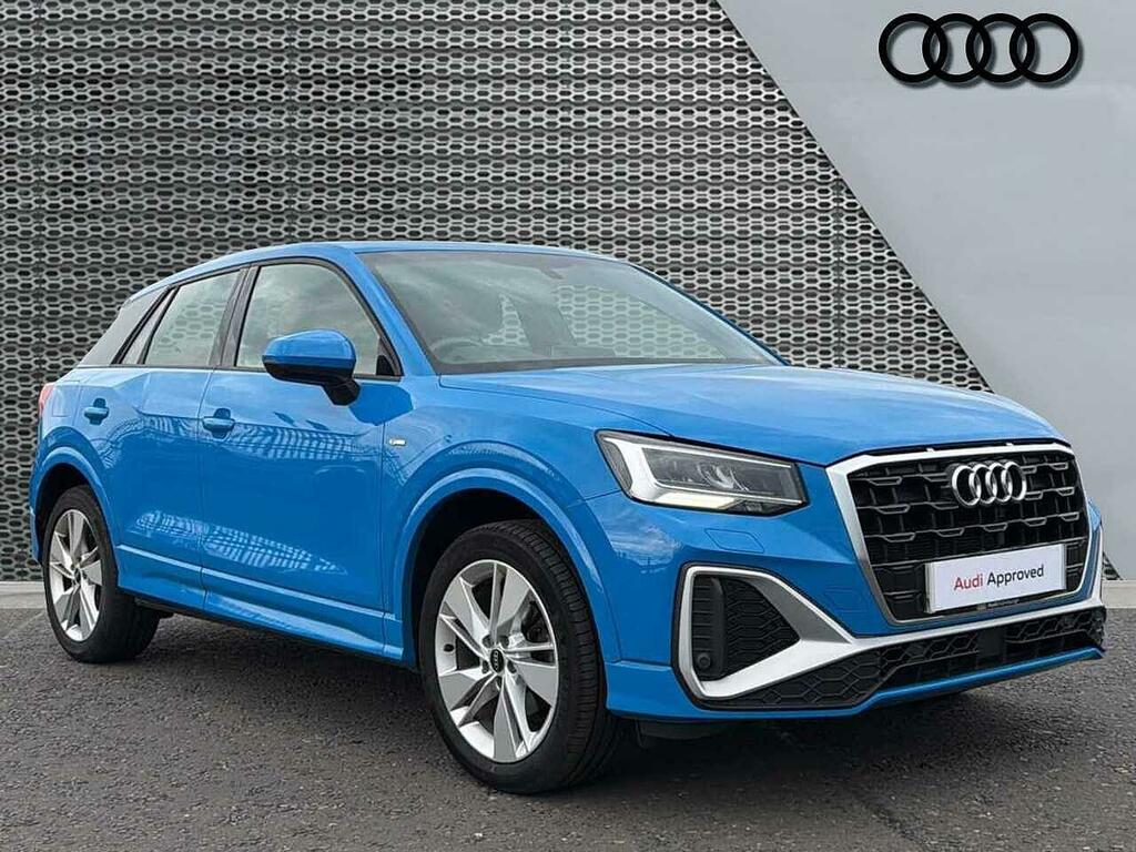 Audi Q2 S Line 30 Tfsi 110 Ps 6-Speed Blue
