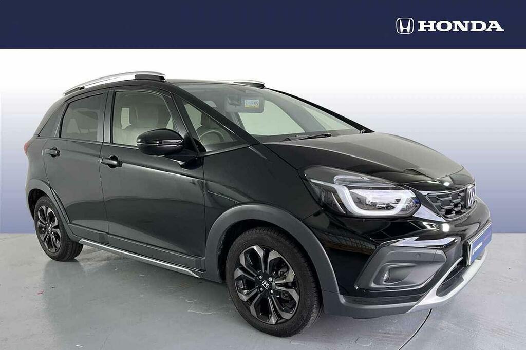 Honda Jazz 1.5 I-mmd Hybrid Crosstar Advance Ecvt Black