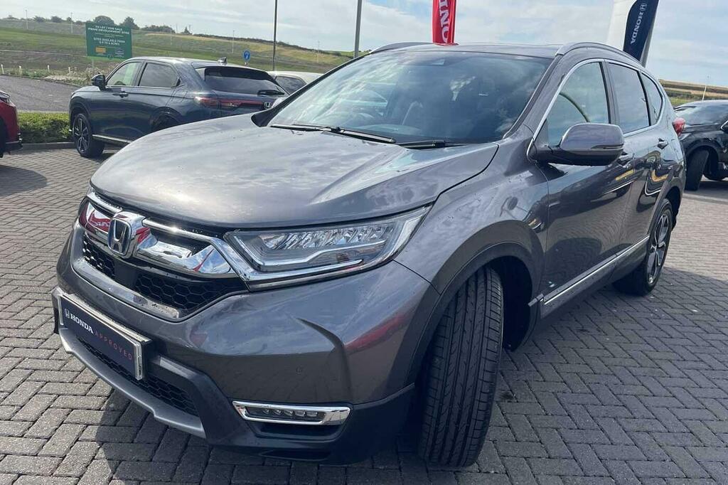 Honda Cr-V Honda 2.0 I-mmd Hybrid Ex Ecvt Estate Red #9
