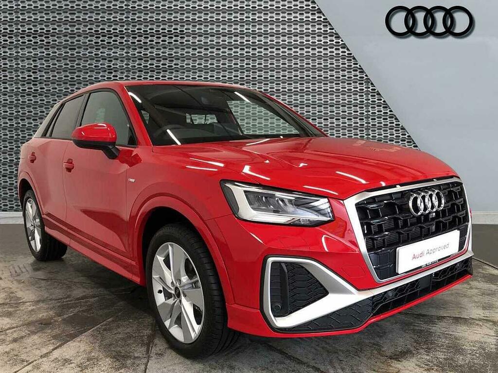Audi Q2 S Line 35 Tfsi 150 Ps 6-Speed Red