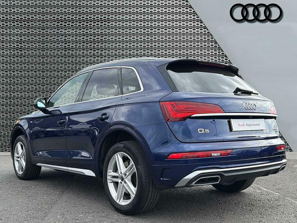 Audi Q5 S Line 45 Tfsi Quattro 265 Ps S Tronic Blue #3