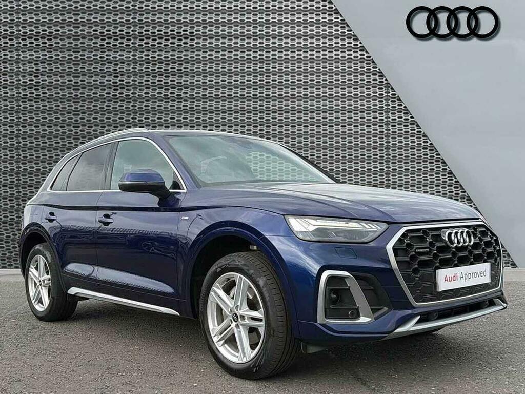 Audi Q5 S Line 45 Tfsi Quattro 265 Ps S Tronic Blue