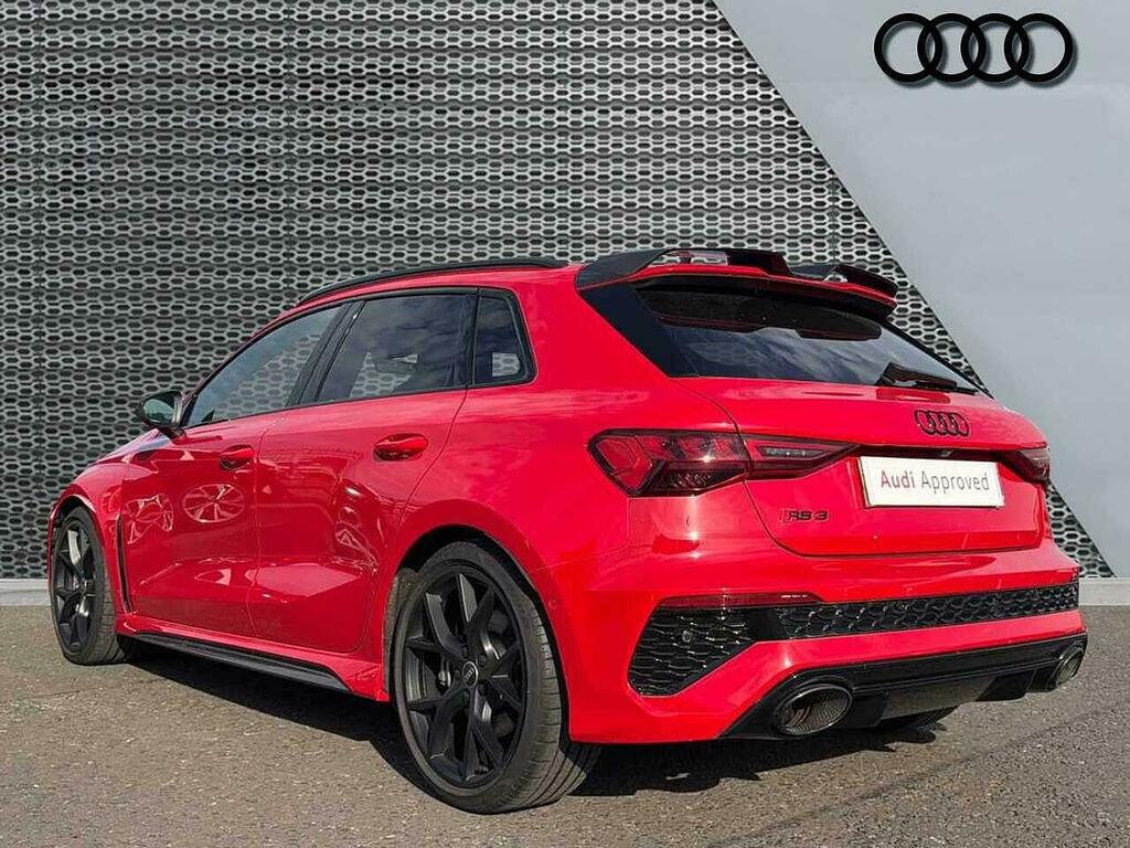 Audi RS3 Rs 3 Sportback Carbon Black 400 Ps S Tronic Red #3