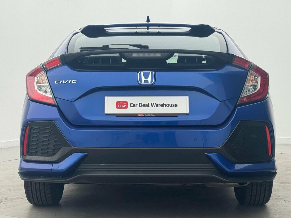 Honda Civic 1.6 I-dtec Se Euro 6 Ss LB68FFM Blue #6