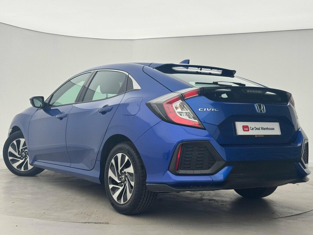 Honda Civic 1.6 I-dtec Se Euro 6 Ss LB68FFM Blue #4