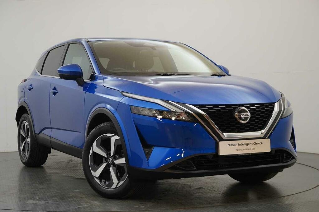 Nissan Qashqai 1.3 Dig-t Mh 140 N-connecta With Sat Nav And 360 V Blue