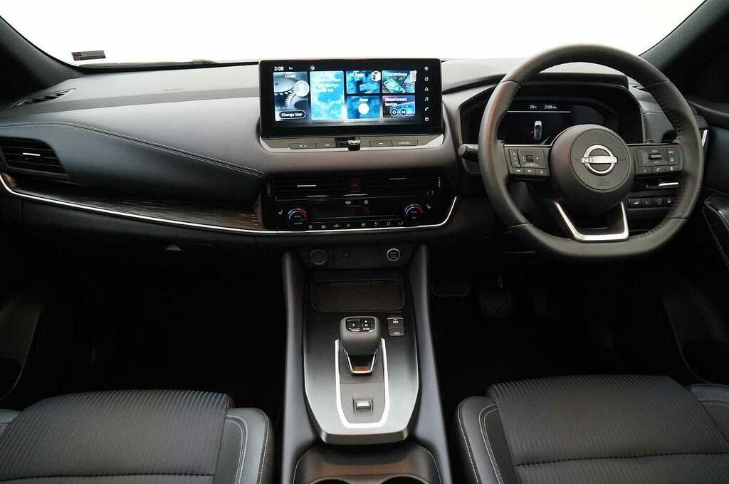 Nissan Qashqai 1.3 Dig-t Mh 158 Tekna X-tronic With Glass Ro White #15