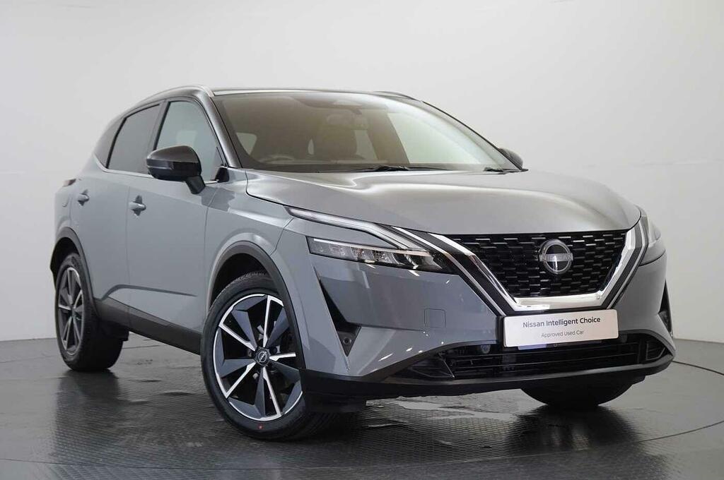 Nissan Qashqai 1.3 Dig-t Mh 158 Tekna X-tronic With Glass Ro Grey