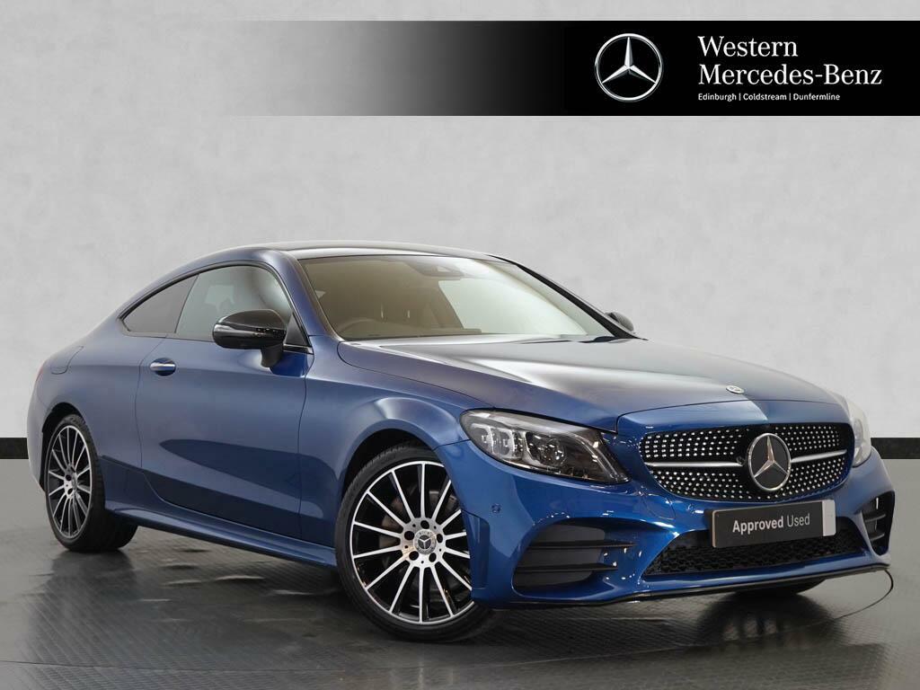 Mercedes-Benz C Class C 300 Amg Line Night Edition Premium Plus Blue